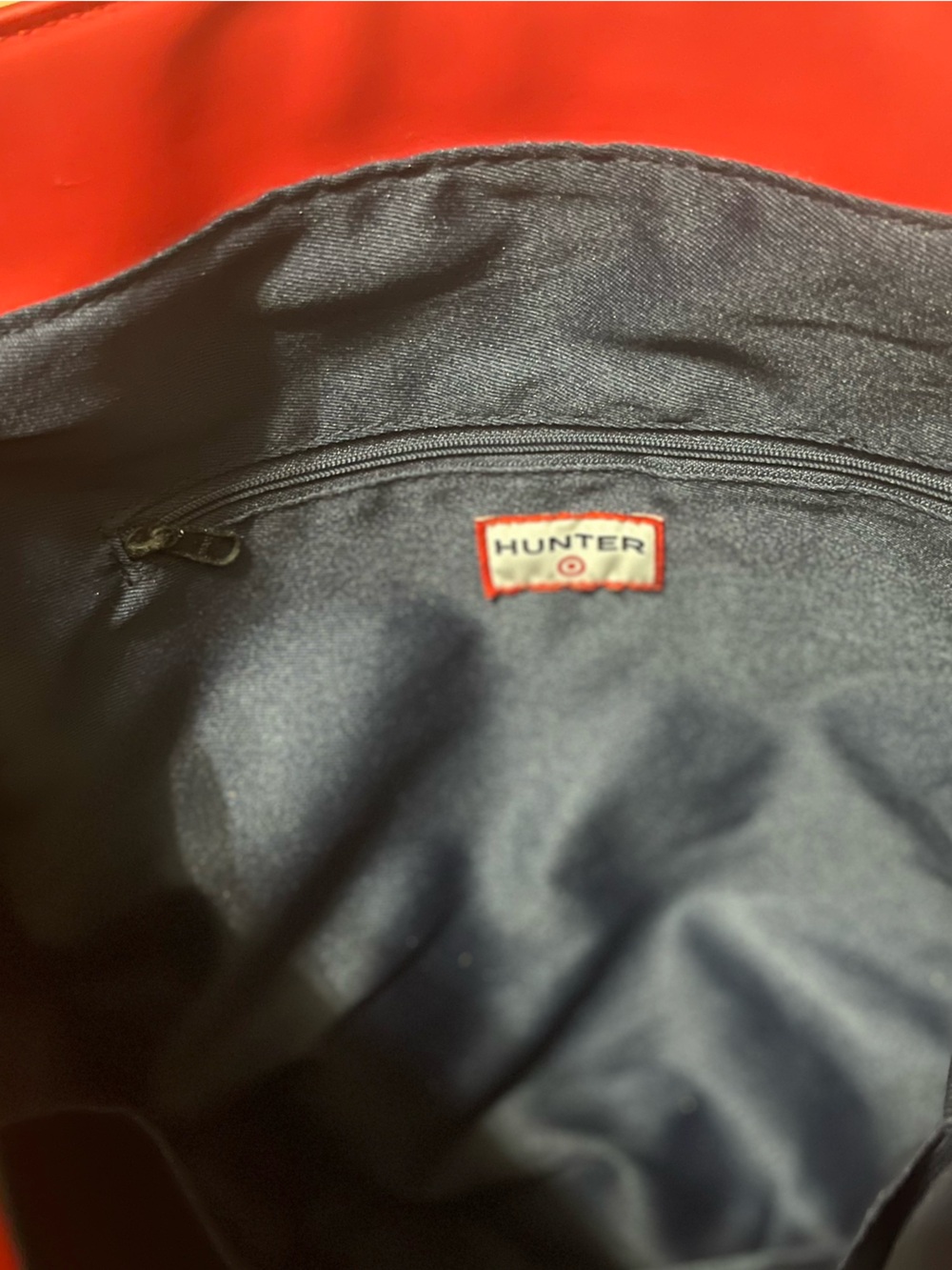 Hunter x Target Red Backpack with Front Pocket - Picture 8 of 8